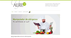 Desktop Screenshot of airecg.es