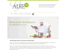 Tablet Screenshot of airecg.es